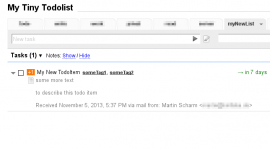  Figure 1: MyTinyTodo Result